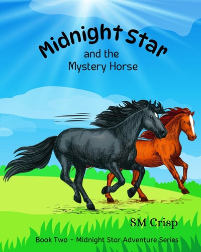 Midnight Star and the Mystery Horse A Horse Story for Children