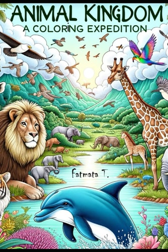 Animal Kingdom A Coloring Expedition