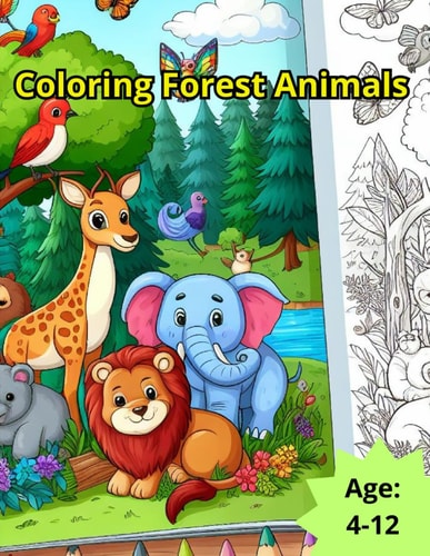 Coloring Forest Animals