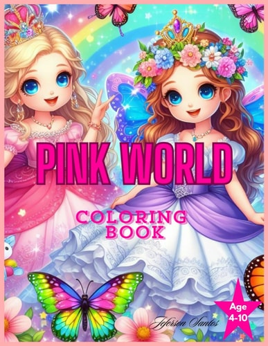 Pink World Coloring Book