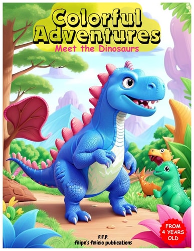 Colorful Adventures Meet the Dinosaurs