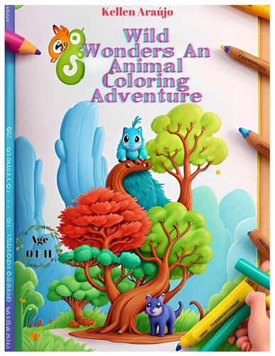 Wild Wonders An Animal Coloring Adventure