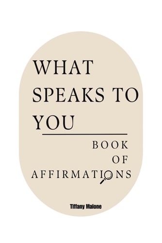 What Speaks to You Bible Verse Affirmations