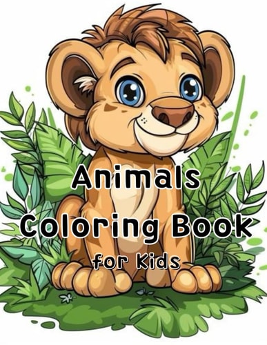 Animals Coloring Book for Kids 8-12