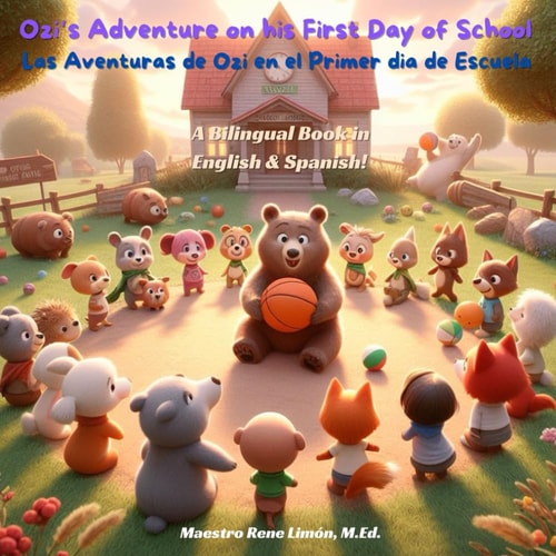 Ozi's Adventure on His First Day of School, A Bilingual Children's Book Bilingual Education, ESL, Children Learn to Read in English and Also in Spanish: La Aventura de Ozi en Su Primer Día de Escuela, Un Libro Bilingue en Inglés Y Español