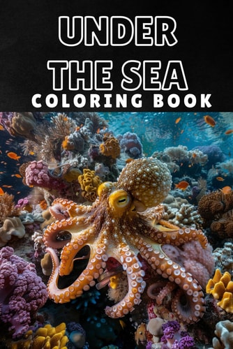 Under The Sea Colorıng Book. Explore & Relax - 35 Unique Coloring Pages Featuring Fish, Sea Life, and Interesting Facts