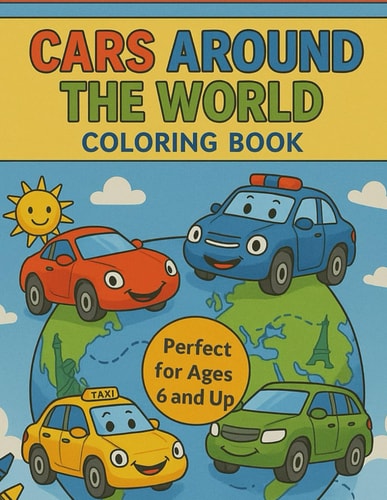 Cars Around The World Coloring Book Sports Cars Coloring All Over the World