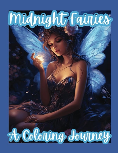 Midnight Fairies A Coloring Journey