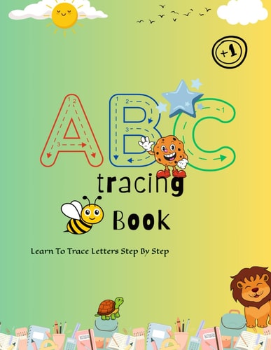 ABC Tracing Book Learn To Trace Letters