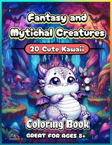 Kawaii Fantasy and Mythical Creatures 20 Adorable Creature in Kawaii Style