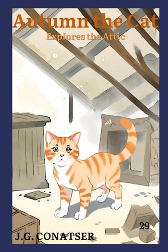 Autumn the Cat Explores the Attic