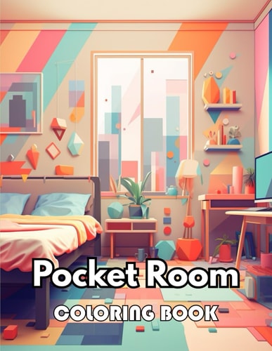 Pocket Room Coloring Book 100+ New Designs Great Gifts for All Fans