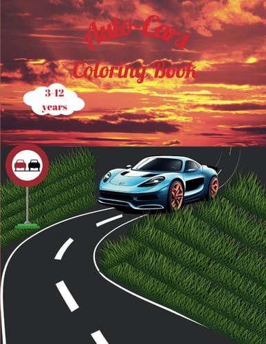 Auto-Cars Coloring Book