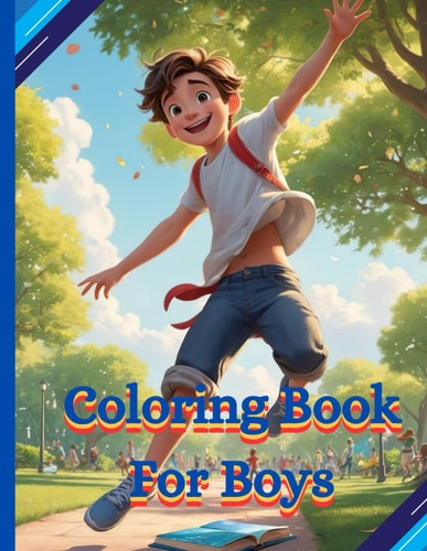 Coloring Book for Boys