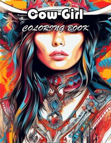 Cow Girl Coloring Book 100+ New Designs for All Ages