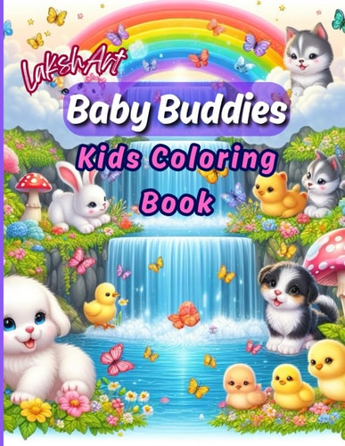 Lakshart - Baby Buddies Kids Coloring Book