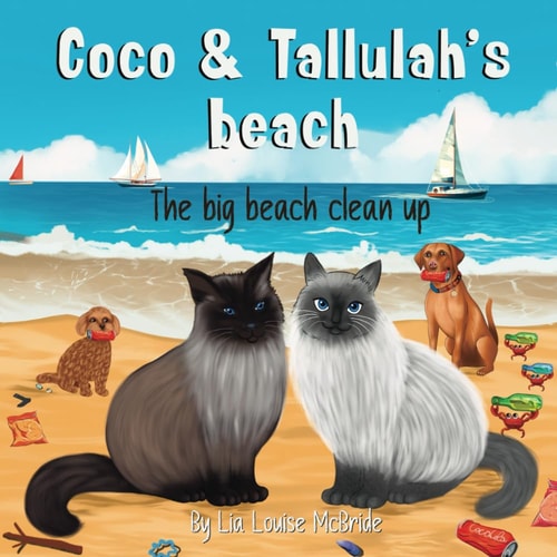 Coco and Tallulah's Beach The Big Beach Clean Up