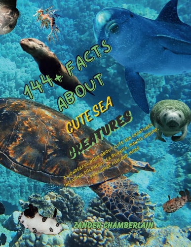 144+ Facts About Cute Sea Creatures A Wonderful Book about Cute Sea Creatures Including Dolphins, Sea Bunnies, Mantis Shrimp, Porcupine Fish and More