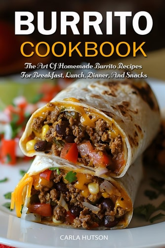 Burrito Cookbook The Art Of Homemade Burrito Recipes For Breakfast, Lunch, Dinner, And Snacks