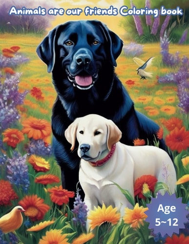 Animals are Our Friends Coloring Book