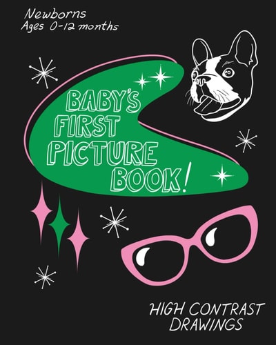 Baby's First Picture Book! High Contrast Drawings