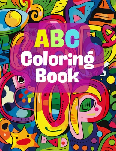 ABC Coloring Book Alphabet Play: ABC Coloring Book