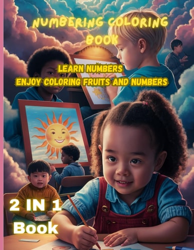 Numbering Coloring Book A Smart Learning Numbering Activity Book With Fun Of Coloring Pages