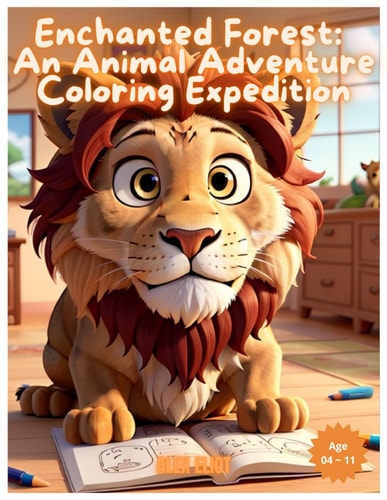 Enchanted Forest An Animal Adventure Coloring Expedition