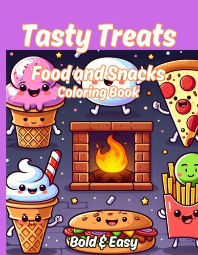 Tasty Treats Coloring Book