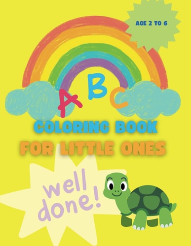 ABC Coloring Book For Little Ones