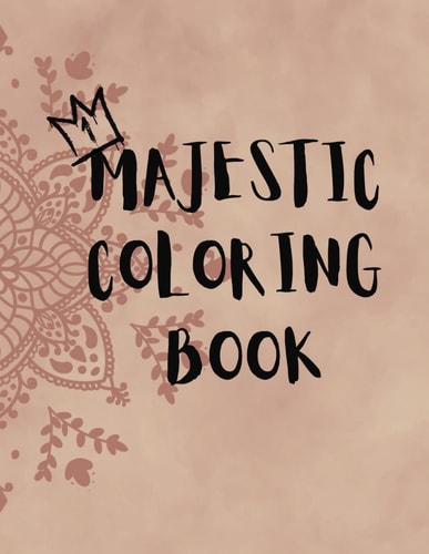 Majestic Coloring Book (Mandala Horses)