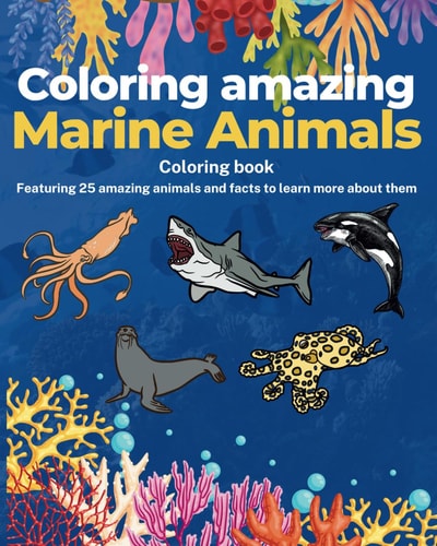 Coloring Amazing Marine Animals