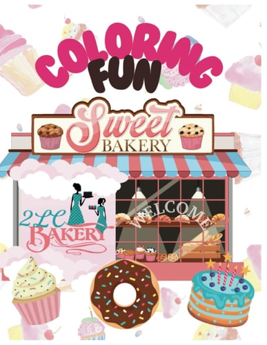 Coloring Fun 2LC Bakery Sweet Shop