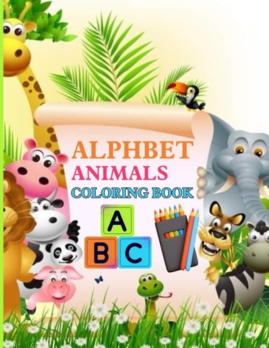 "Animal ABC Coloring Book"