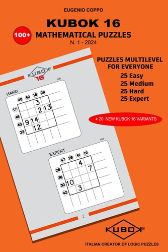 Kubok 16 100+ Mathematical Puzzles - N.1 2024