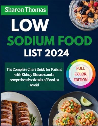 Low Sodium Food List 2024 The Complete Chart Guide for Patient with Kidney Diseases and a Comprehensive Details of Food to Avoid