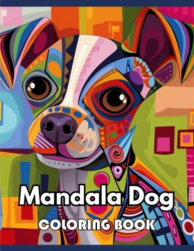 Mandala Dog Coloring Book 50+ Unique and Beautiful High-quality Designs