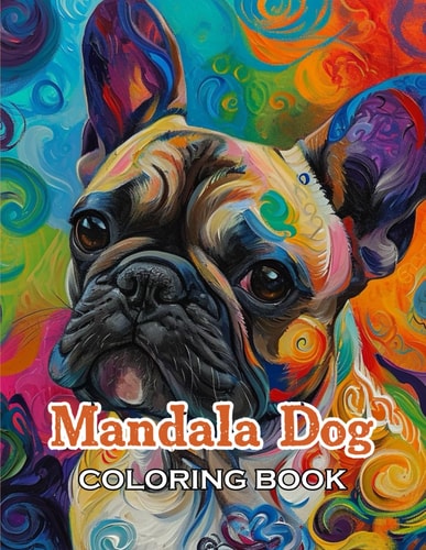 Mandala Dog Coloring Book High Quality +50 Beautiful Designs