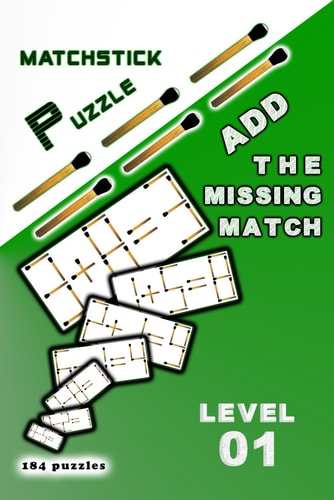 Matchstick Puzzle Add the Missing Match Level 01