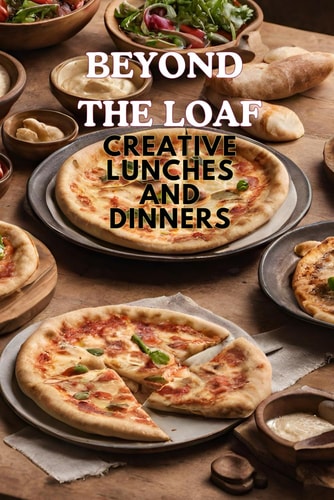 Beyond The Loaf Creative Lunches and Dinners An Innovative Cookbook Featuring Delicious Sourdough Recipes Beyond Traditional Bread - Tortillas, Pizza Crust, Naan, and Pita Pockets for Food Lovers
