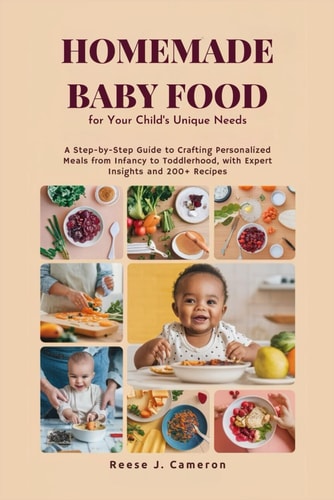 Homemade Baby Food for Your Child's Unique Needs A Step-by-Step Guide to Crafting Personalized Organic Meals from Infancy to Toddlerhood, with Expert Insights and Different Easy Recipes