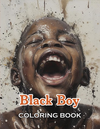 Black Boy Coloring Book Unique and Beautiful Designs for All Fans