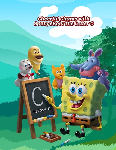 Cheerful Chums with SpongeBob The Letter C