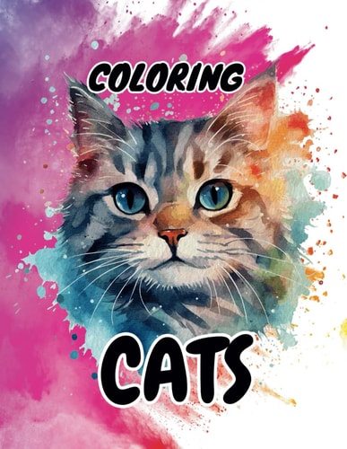 Coloring Cats Coloring Book