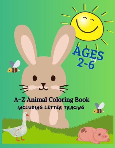 A-Z Animal Coloring Book