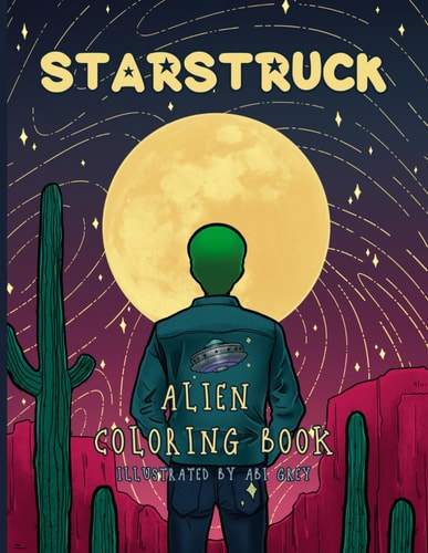 Starstruck Alien Coloring Book