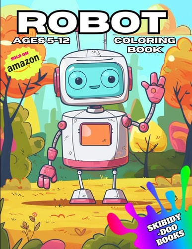Robot Coloring Book