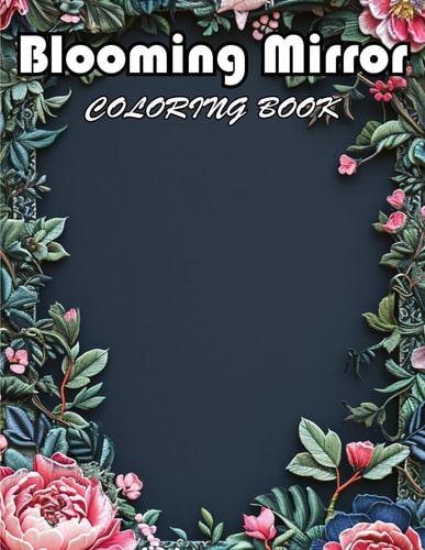 Blooming Mirror Coloring Book 100+ New Designs for All Ages