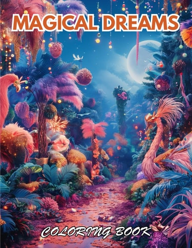 Magical Dreams Coloring Book 100+ Beautiful Designs for Relaxation, and Creativity