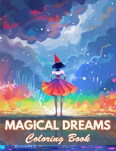 Magical Dreams Coloring Book 100+ Coloring Pages for Relaxation and Stress Relief